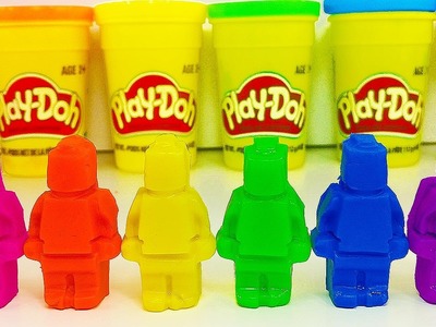 DIY: Make AWESOME LEGO FIGURES & BLOCKS with PLAY-DOH & KINETIC SAND!! Super Cute and Fun to Make!