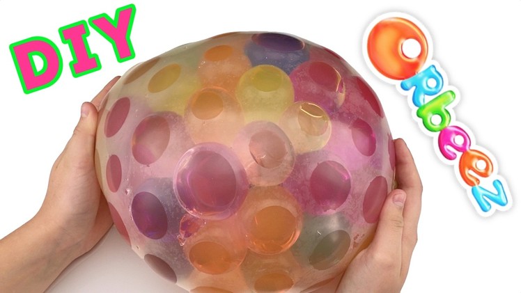 GIANT Orbeez Stress Ball | How to Make a Stress Ball with BIG Orbeez