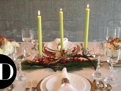 How a Designer Sets a Nature-Inspired Holiday Table | Architectural Digest