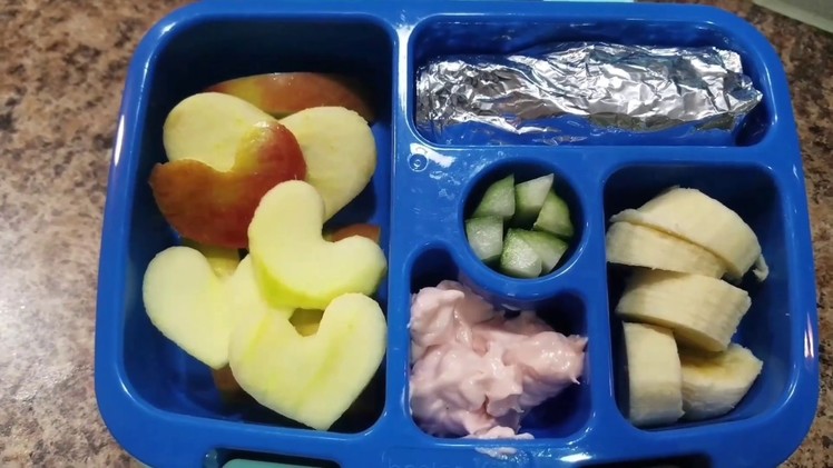 How I make my kindergartener's lunches - Bento Box Style - Week 6!