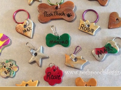 How I Make Polymer Clay Dog Tags and Charms