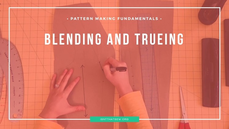 How to blend and true a pattern