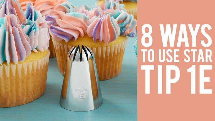 How to Decorate Cupcakes with Tip 1E