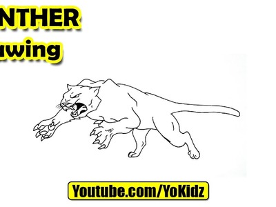 How to draw a Panther