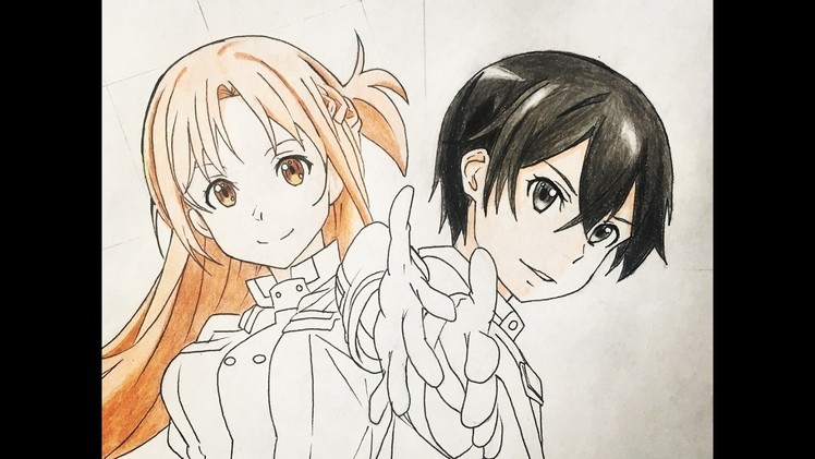 How to draw Kirito and Asuna (Sword Art Online) Ordinal Scale