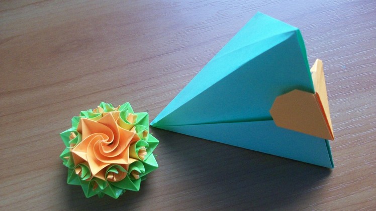How to Fold an EASY Paper Box With Heart Not only for Valentine’s Day Gifts. Origami Bookmark