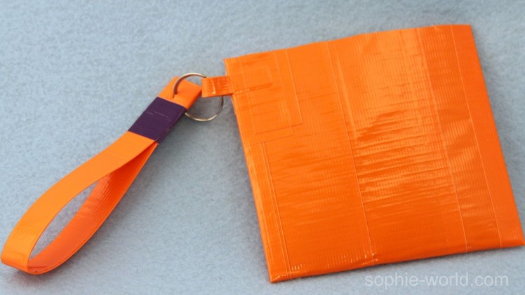 How to Make a Duct Tape Clutch | Sophie's World
