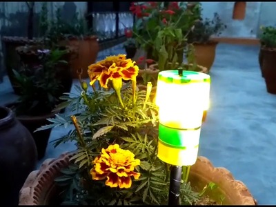 How to make a garden led lamp beautiful and decoration