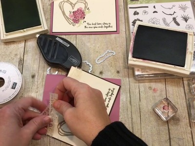 How to make a gorgous Oh So Succulent Heart Card