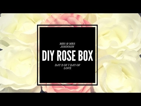 How to make a Rose Gift Box : Affordable Gift Idea
