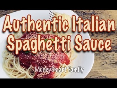 How to make authentic Italian spaghetti sauce (gravy) from scratch - A 4th Generation Recipe