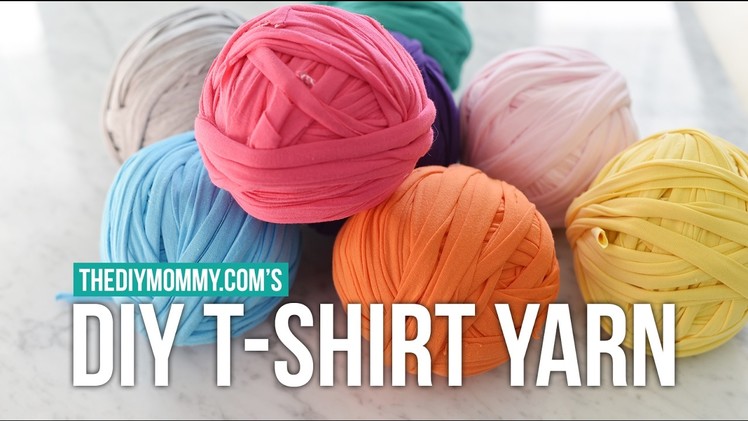 How to Make Continuous T-Shirt Yarn from Knit Jersey Fabric