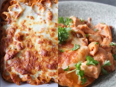 How To Make Creamy BBQ Pasta Bake - By One Kitchen Episode 662