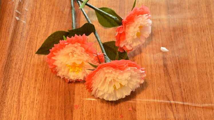 How to make flower paper