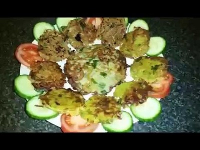How to make Hash brown or grated potatoes fritters recipe