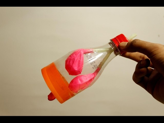 How to make lungs with balloons - life hacks for kids