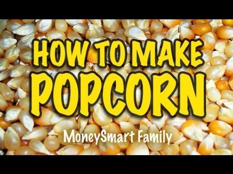 How to Make Popcorn - Air Popped, Delicious and Simple