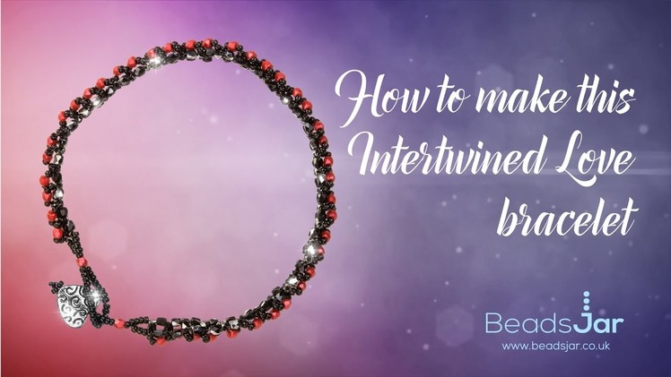 How to make this Intertwined Love bracelet | Druk Beads