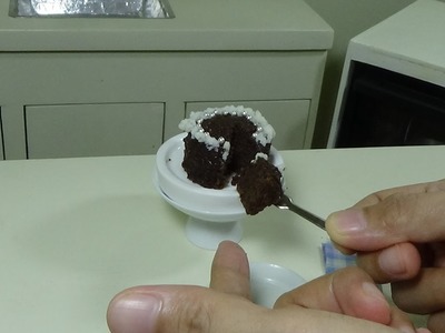 How to make Tiny Edible  Chocolate Cake (Miniature Cooking)  (ASMR cooking sounds) (Mini Food)