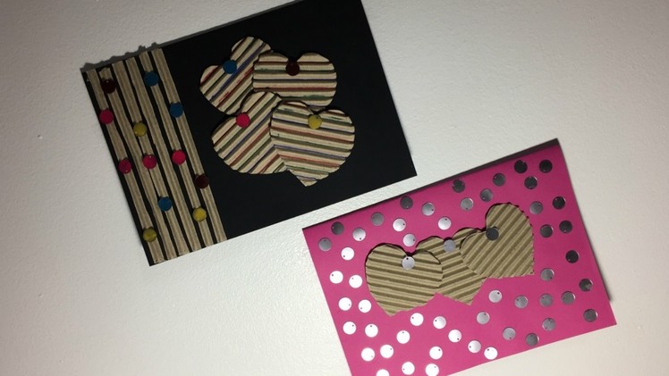 How To Make - Valentine's Day Greeting Card With Cardboard