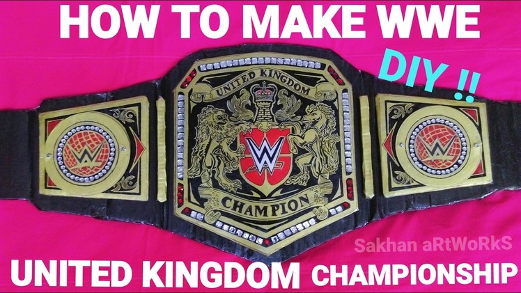 How To Make Wwe United Kingdom Championship