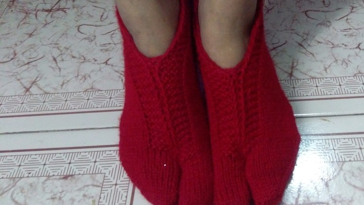 Ladies socks knitting | sock knitting