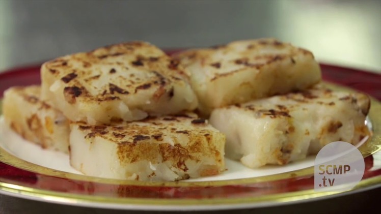 Learn how to make turnip cake from Hong Kong's top chef
