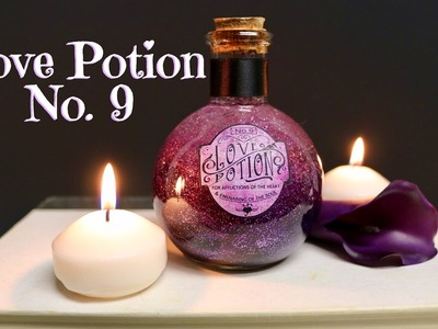 Love Potion No. 9 : DIY Potion Bottle : Potion Prop (Harry Potter Inspired)