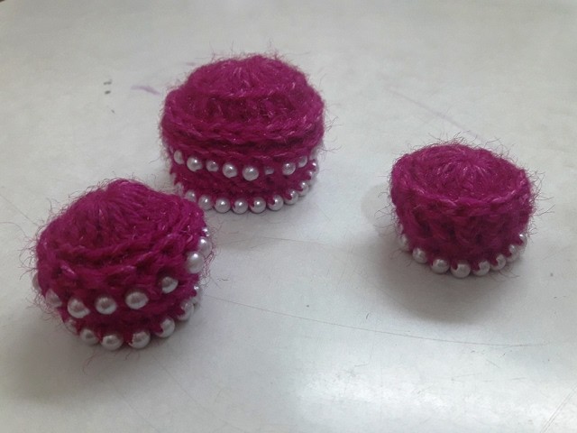 Make easy Crochet Cap for Bal Gopal in any size with Pearls