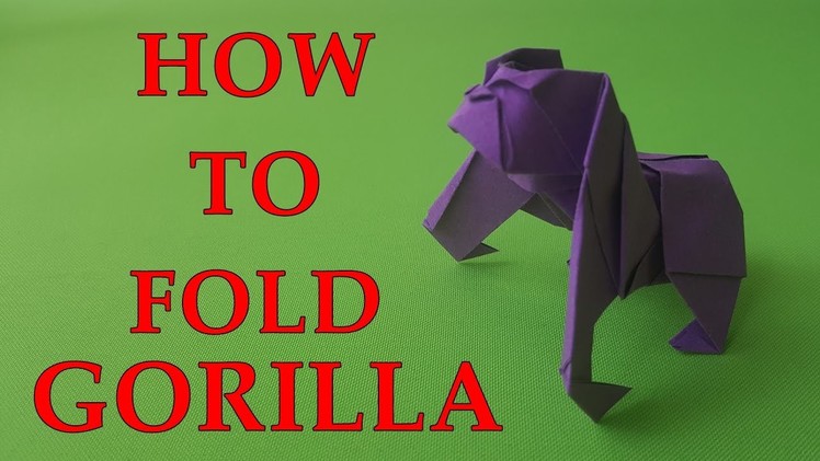 Origami Gorilla (How to make)