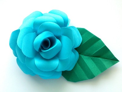 Paper Flowers - Paper Roses Tutorial - Creative Paper