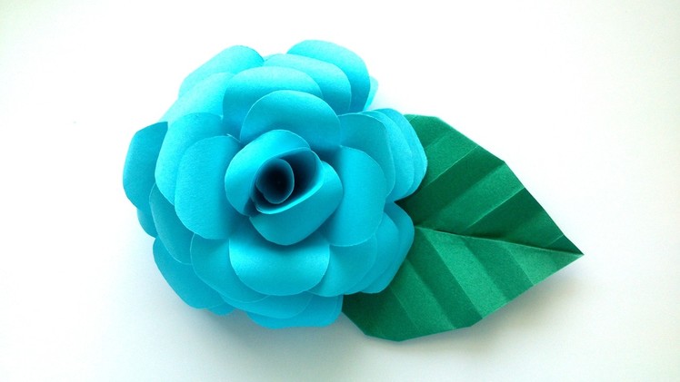 Paper Flowers - Paper Roses Tutorial - Creative Paper