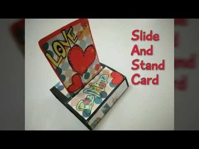 Slide And Stand Card Tutorial | How To | CraftLas