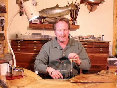 Slide Inn Tying Tips - How to Make a Rear Hook Holder for Articulated Streamers with Kelly Galloup