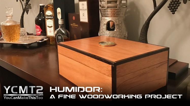 Spanish Cedar Humidor: A Fine Woodworking Project. How to