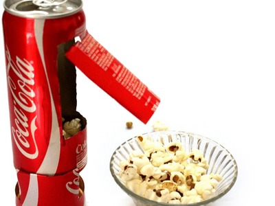 Turn an Aluminum Can Into a DIY Popcorn Popper