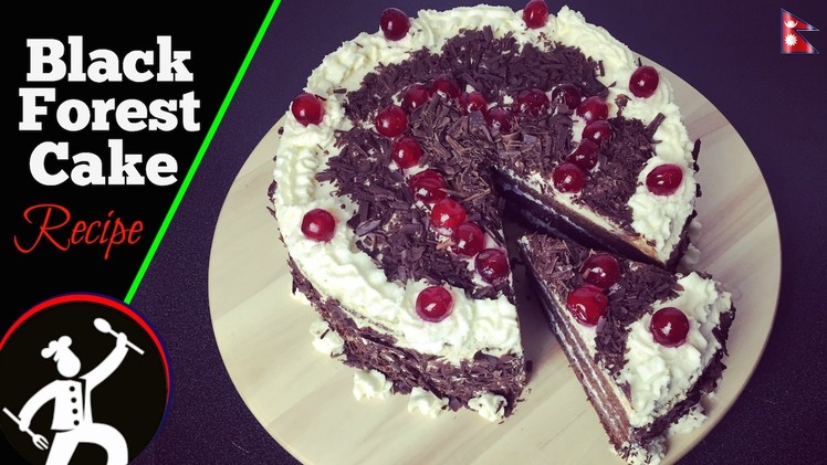 Valentine's Day Special | Black Forest Cake Recipe | How to make Black Forest Cake 