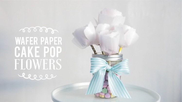 Wafer Paper Cake Pop Flowers | DIY Valentine's Gift | Greggy Soriano