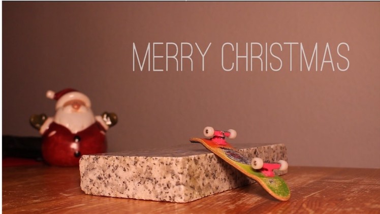 A CHRISTMAS FINGERBOARD VIDEO