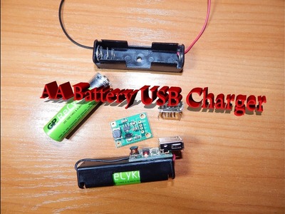AA Battery USB Charger (DIY)