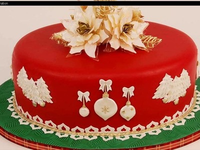 Christmas Cake Decoration