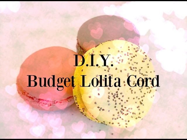 D.I.Y. Budget Lolita Dress