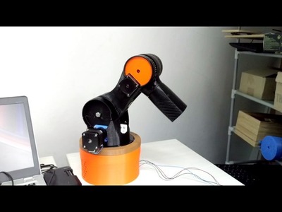 DIY 3D-printer robotic arm