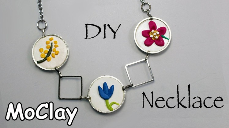 Diy Cafts - Flowers Necklace