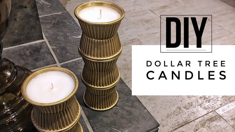 DIY | Dollar Tree Candles +  TOOARTS Giveaway (Closed)