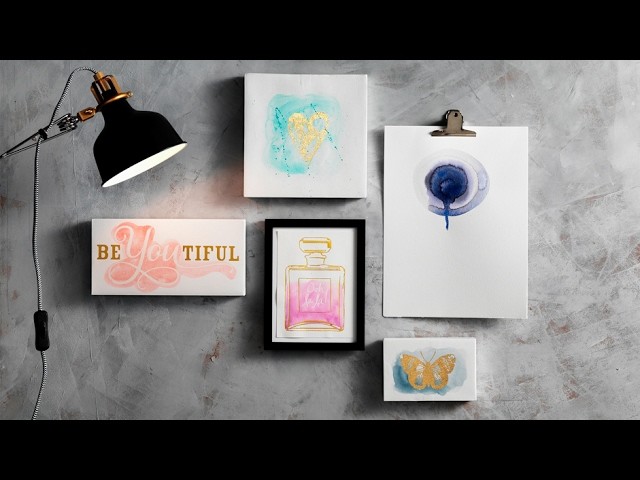 DIY Panduro – Just Add Watercolor
