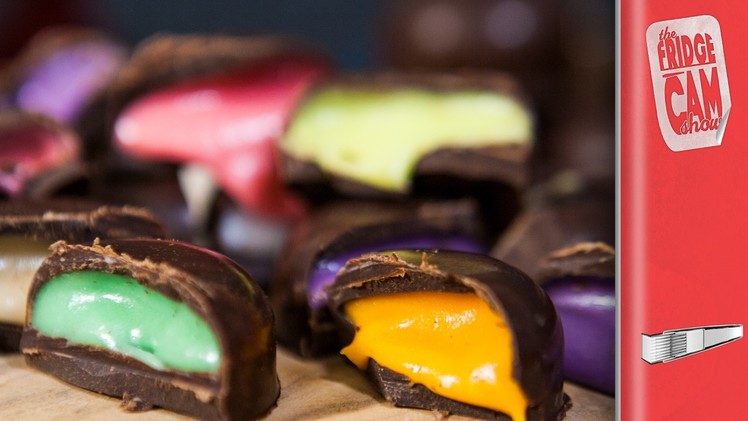 DIY Rainbow Chocolate Drops | FridgeCam
