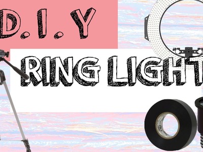 DIY RING LIGHT | ( Travel Buddy ) | Patricia Teodoro
