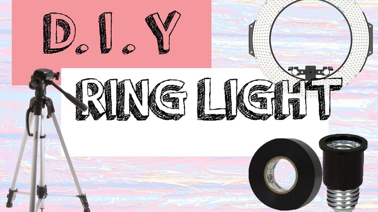 DIY RING LIGHT | ( Travel Buddy ) | Patricia Teodoro