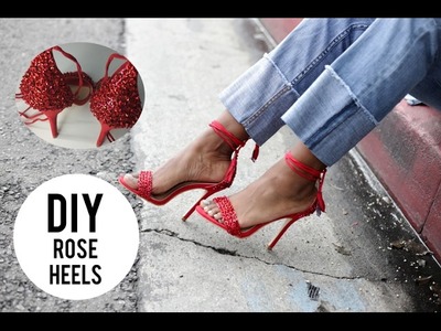 DIY Rose Heels